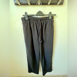 Nautica Black Fleece Joggers